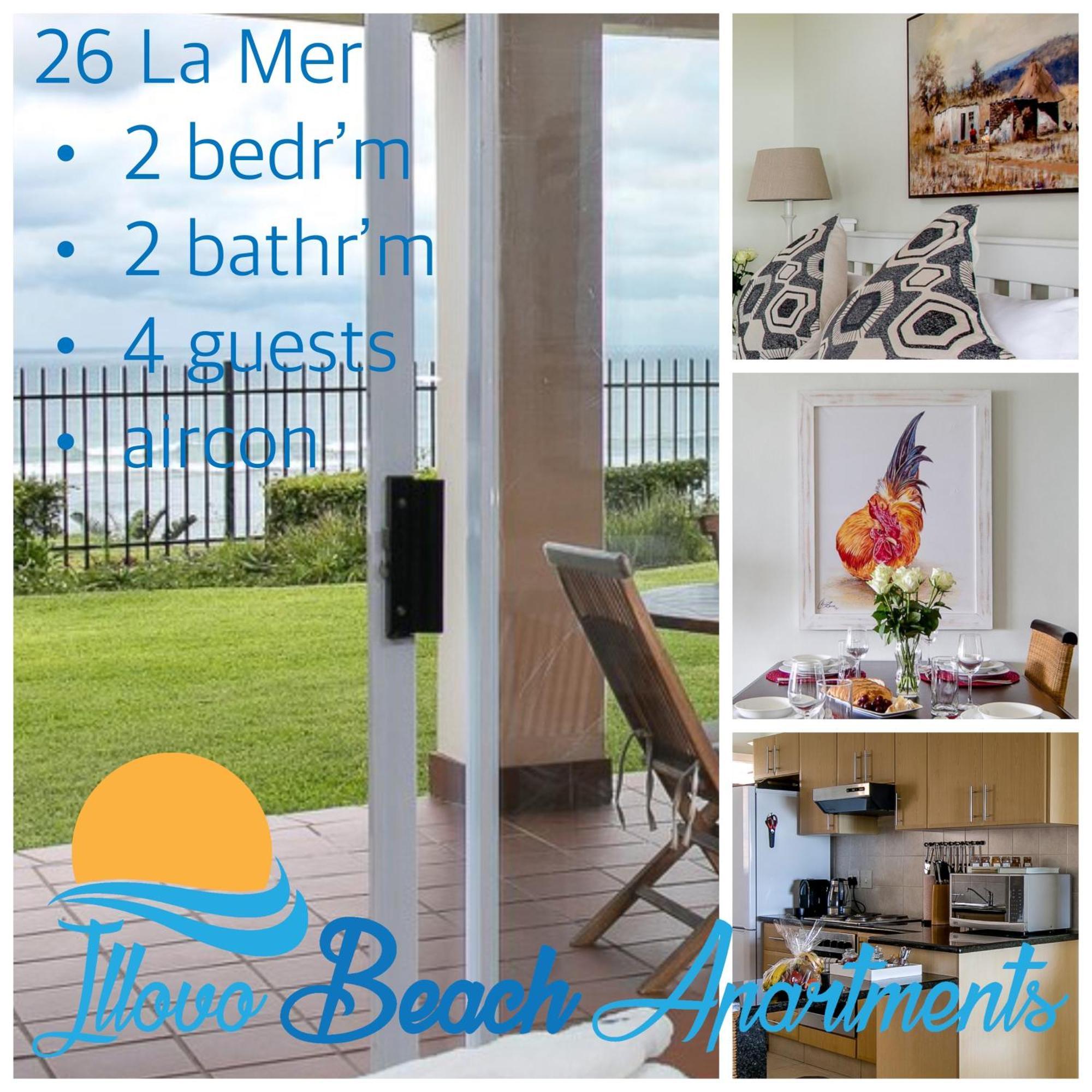 Illovo Beach Apartments At La Mer Amanzimtoti Eksteriør billede